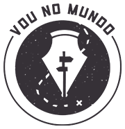 Logo cinza Vou no Mundo