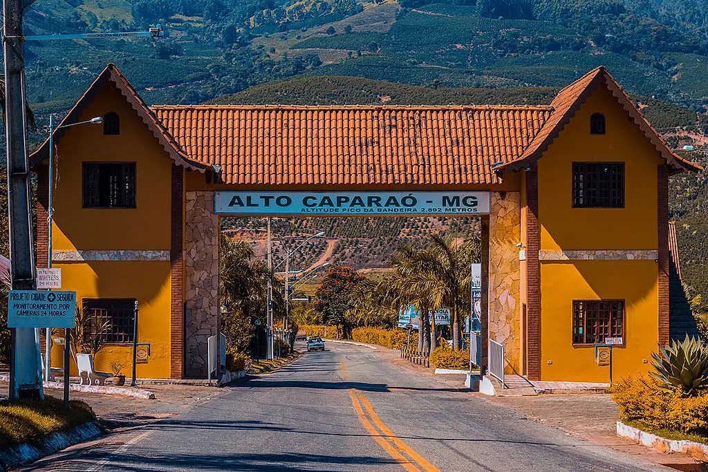 Alto Caparaó, próxima ao Pico da Bandeira em Minas Gerais.